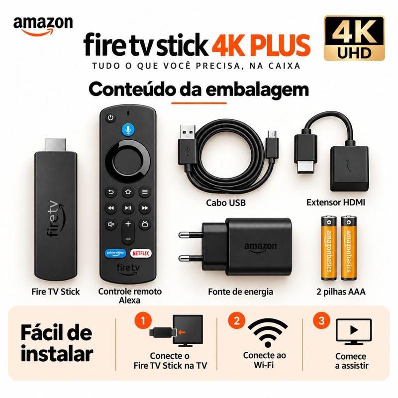 Amazon Fire TV Stick 4K Select 8GB Wifi 5 Alexa Para Tv Monitores